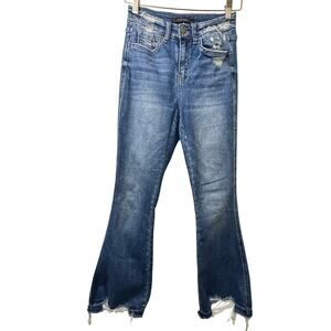 Flying Monkey Blue Flare Jeans